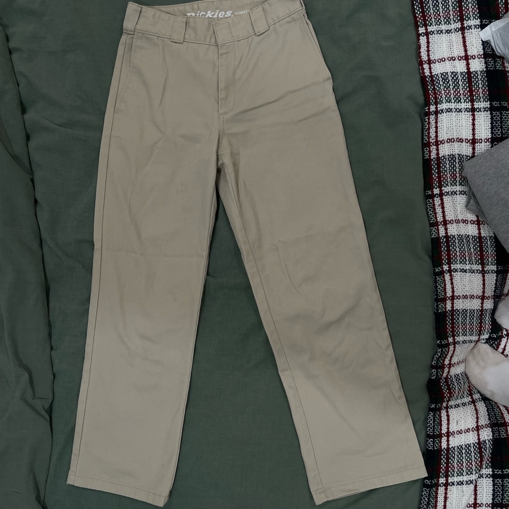 Dickies workers crop roll hem